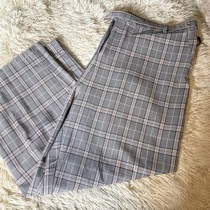 SOLD !!! BELTED BOOT CUT DRESS PANTS